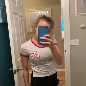 Aeropostale cropped tee